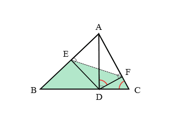円に内接する四角形を扱った問題問3(ii)の図その2